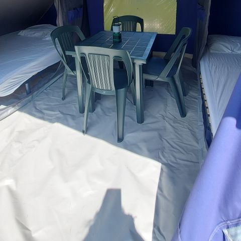 Tent 4 personen - LE MOURON DÉLICAT Standplaats 26 "Prêt à Camper" tent