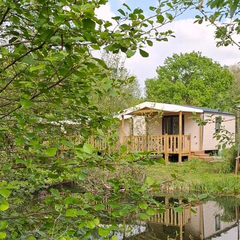 MOBILHOME 2 personnes - Le NÉNUPHAR Parcelle 7- 1 Chambre