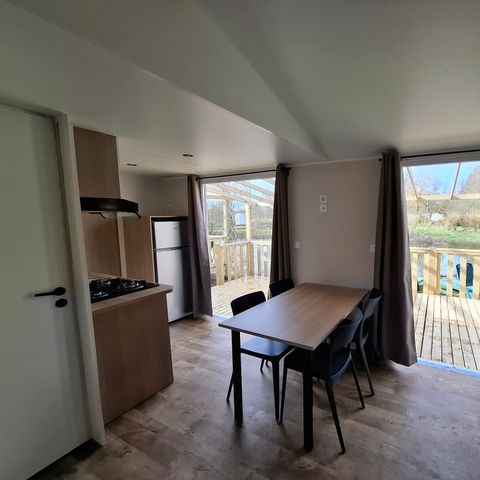 MOBILHOME 4 personnes - L'Iris d'Eau - Parcelle 6 - 2 Chambres