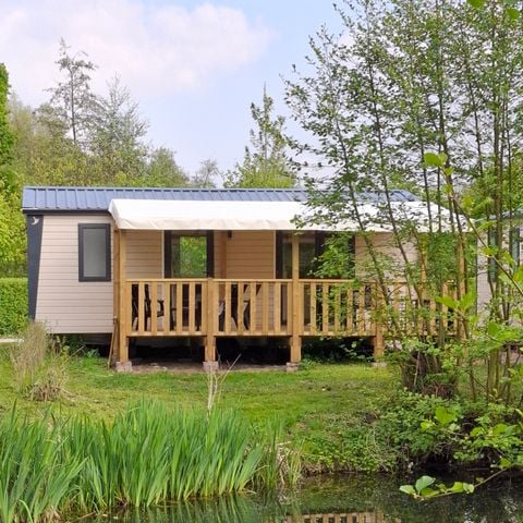 MOBILHOME 4 personnes - L'Iris d'Eau - Parcelle 6 - 2 Chambres