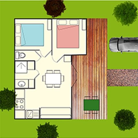 Chalet 6 persons - BALNEAR