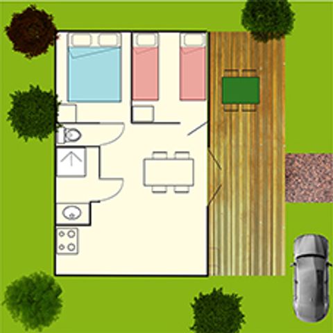 Chalet 4 persons - EQUINOXE