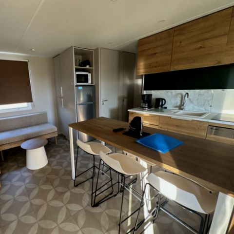 Mobile home 6 persons - Comfort mobile home + 3 bedrooms for 6 people