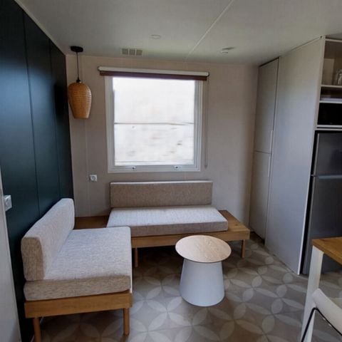Stacaravan 6 personen - Comfort - 3 slaapkamers - Voor