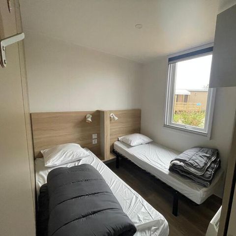Stacaravan 6 personen - Premium - 3 slaapkamers - 2 badkamers