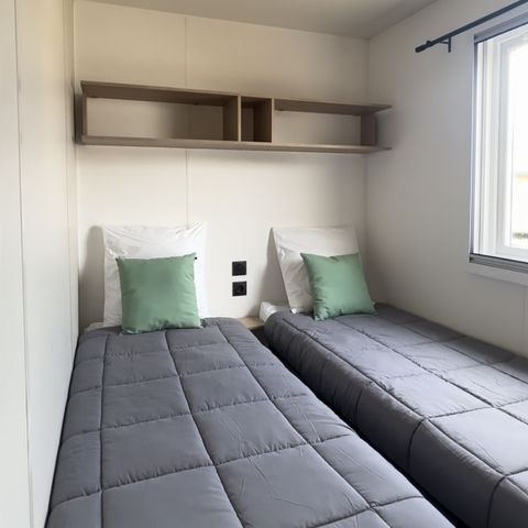 MOBILHOME 4 personnes - Confort + 2 ch 2 sdb 4 pers
