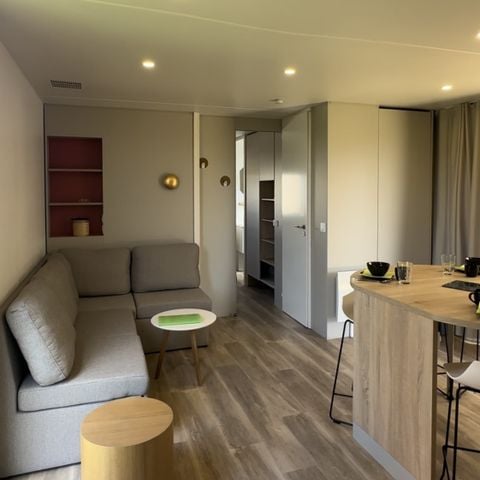 Stacaravan 4 personen - Premium - 2 slaapkamers - 2 badkamers