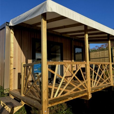 Stacaravan 2 personen - Comfort stacaravan 1 bed 2 pers