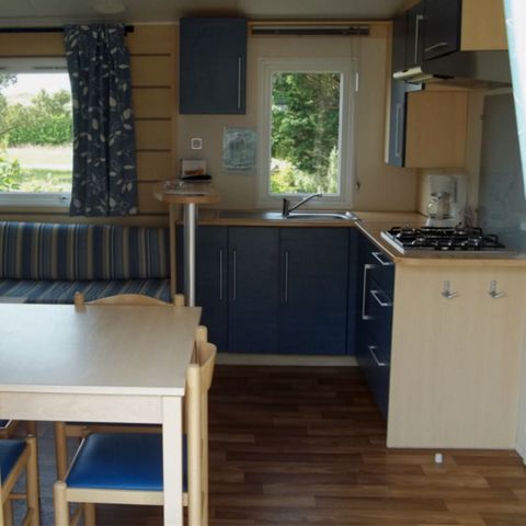 Mobile home 6 persons - MOBIL HOME CONFORT SAM gas hob fridge dishwasher television