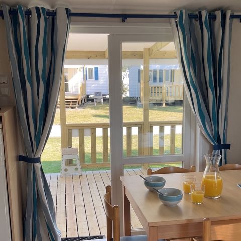 Mobile home 6 persons - 3 bedrooms - TV - BBQ