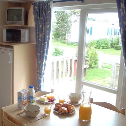 Mobile home 6 persons - 3 bedrooms - TV - BBQ