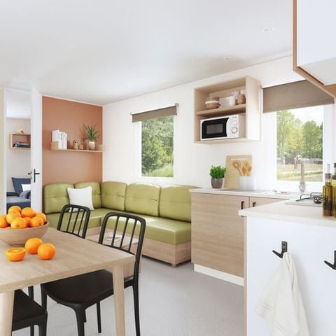 Stacaravan 6 personen - Comfort 3 slaapkamers