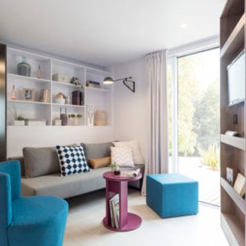 MOBILHOME 4 personas - Lodge "Les Voiles" Premium - 2 habitaciones