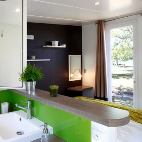 Mobilheim 4 Personen - Design Residenz 35m² Premium (2 Zimmer)