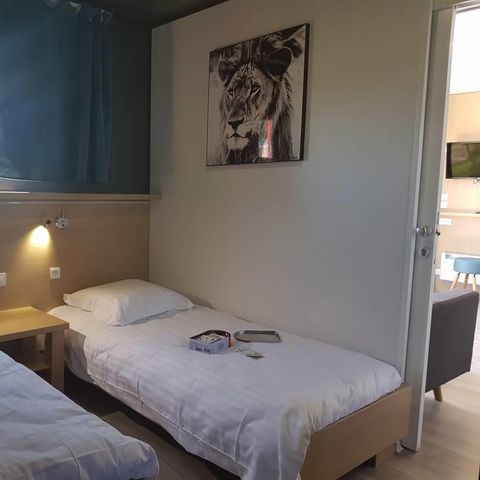 MOBILHOME 5 personas - Lodge Les Voiles 40m² Premium (2 habitaciones)