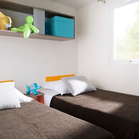 Mobilheim 4 Personen - 30m² Standard (2 Schlafzimmer) - Terrasse