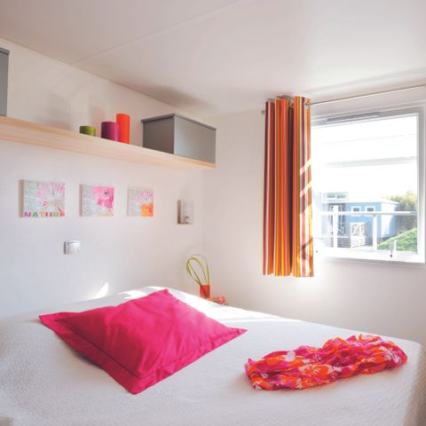 MOBILHOME 4 personnes - 30m² Standard  (2 chambres) - Terrasse