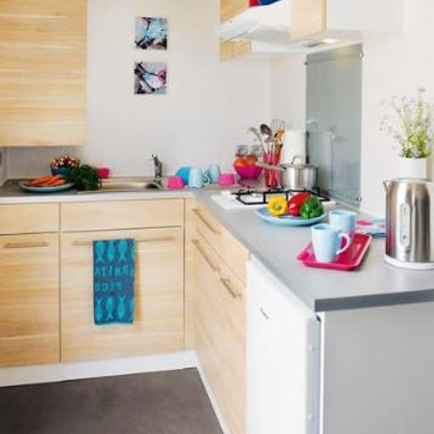 MOBILHOME 2 personas - 17,8 m² Estándar (1 dormitorio)