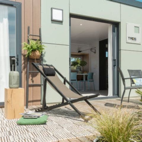 MOBILHOME 2 personnes - Suite Les Voiles avec Spa 26m² Premium