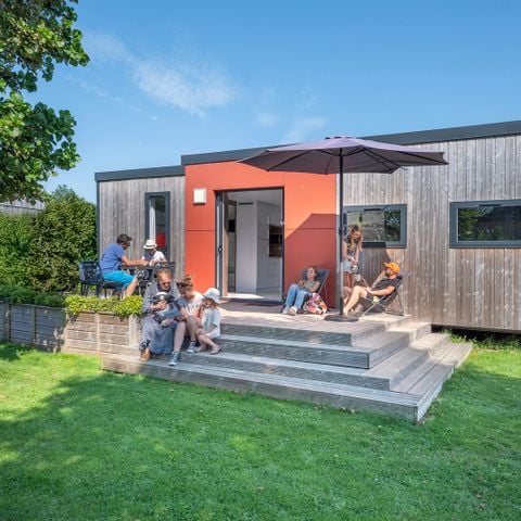 LODGE 4 Personen - Lodge Les Voiles 35m² Premium mit Spa (2 Zimmer)