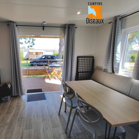 Mobilhome 4 personnes - 28 m² - 2 chambres - TP - Le Pilet - Le Soucher - La Mésange - La Mouette - Le Pluvier