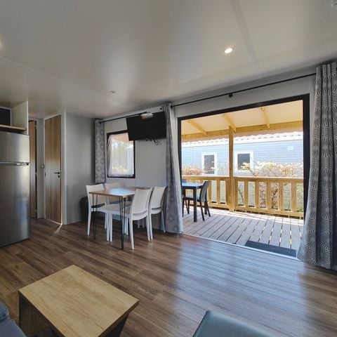 Mobilhome 4 personnes - 32 m² - 2 chambres - Climatisation - 76 - 96