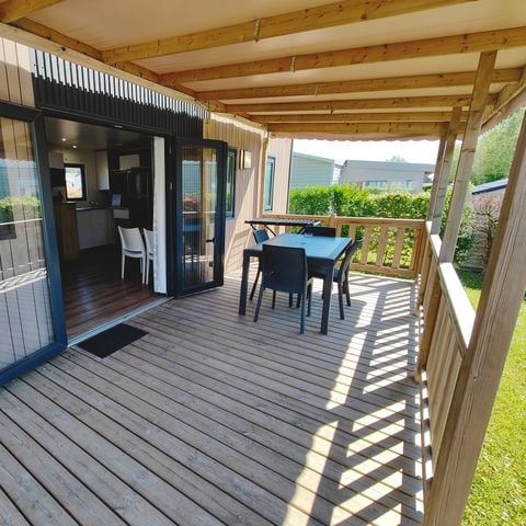 Mobilhome 4 personnes - 32 m² - 2 chambres - Climatisation - 76 - 96