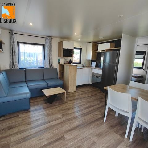 Mobilhome 4 personnes - 32 m² - 2 chambres - Climatisation - 76 - 96