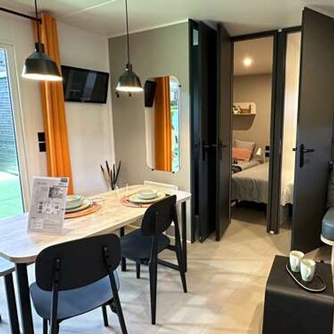 Stacaravan 6 personen - 3 slaapkamers