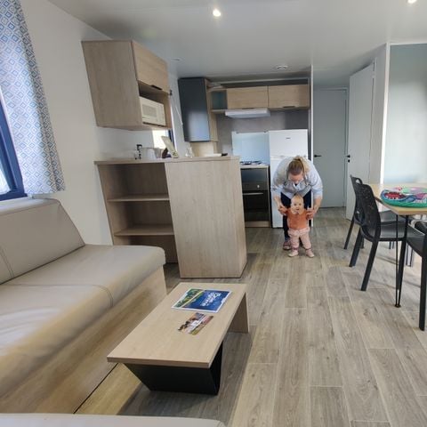 Mobilhome 4 personnes - 2 chambres - Climatisé
