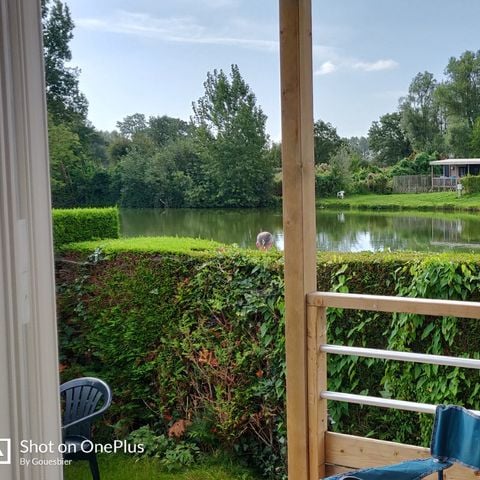 Mobilhome 4 personnes - 2 chambres - Vue étang- lits gigogne