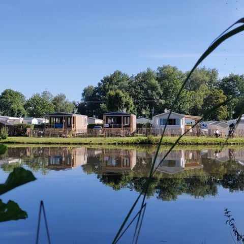 Mobilhome 4 personnes - 2 chambres - Vue étang- lits gigogne