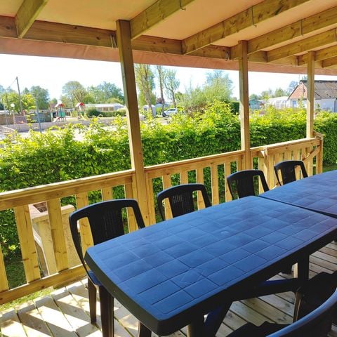 Mobilhome 8 personnes - 4 chambres - 2 salles de bain