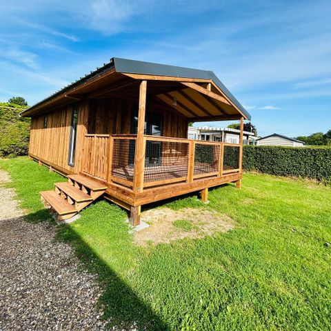 Mobilheim 7 personen - ECO LODGE 2 Zimmer 7 Personen ein Doppelbett und 2 Einzelbetten und 1 Brückenbett
