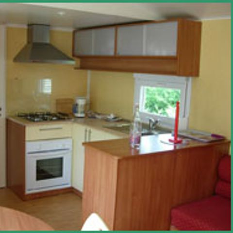 Stacaravan 6 personen - 3 slaapkamers