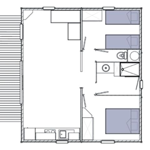 Chalet 5 persons - OCKLAND