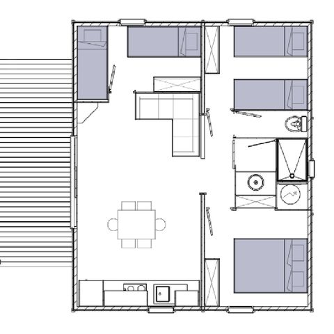 CHALET 5 persone - CARLO