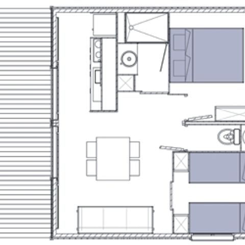 CHALET 4 persone - TAHOE