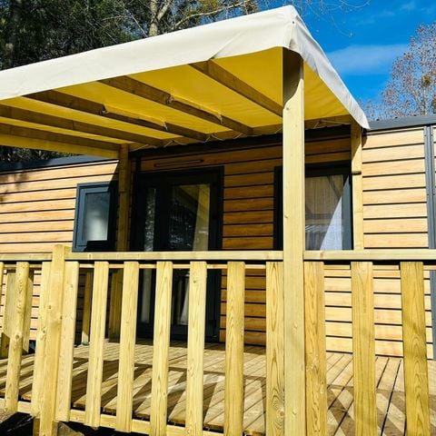 Stacaravan 6 personen - Comfort+ stacaravan met 3 slaapkamers