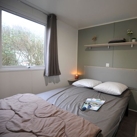 Stacaravan 4 personen - Comfort+ stacaravan met 2 slaapkamers