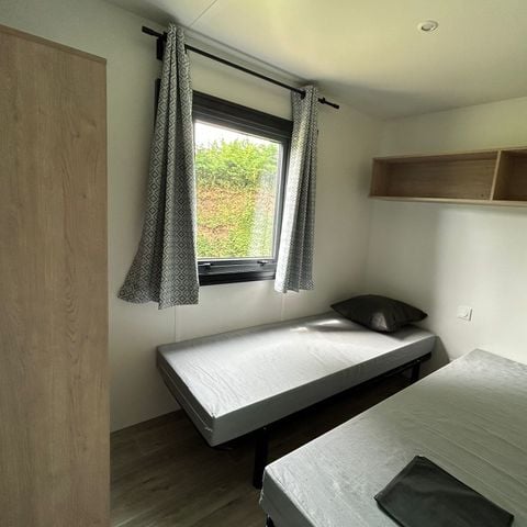 Mobilheim 4 personen - Hütte Komfort + 2 Zimmer