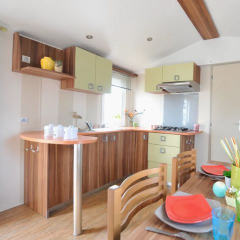 Stacaravan 4 personen - Comfort - 2 slaapkamers