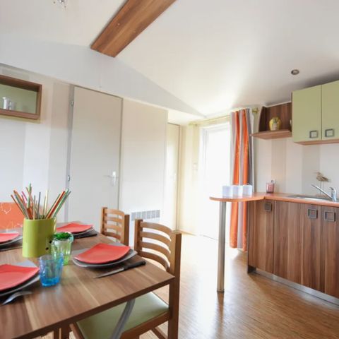 Mobilheim 4 Personen - Komfort - 2 Zimmer