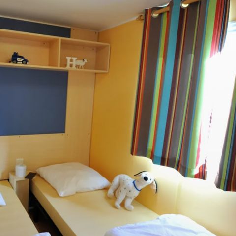 Stacaravan 6 personen - Comfort - 3 slaapkamers