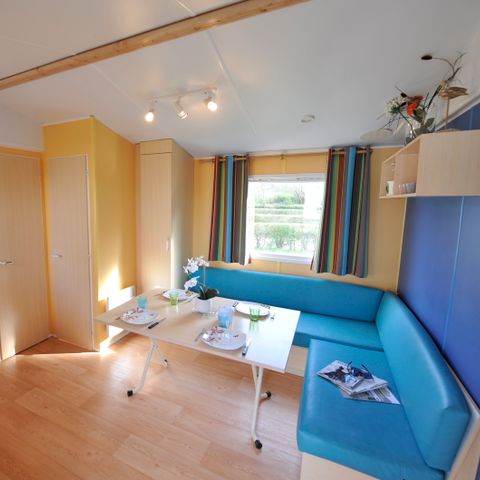 Stacaravan 6 personen - Comfort - 3 slaapkamers