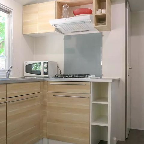 Mobile home 6 persons - Standard 29m² - 3 bedrooms + terrace + TV