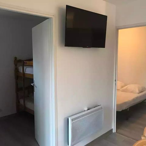 Mobile home 6 persons - Cottage Confort 35m² - 2 bedrooms + Terrace + TV