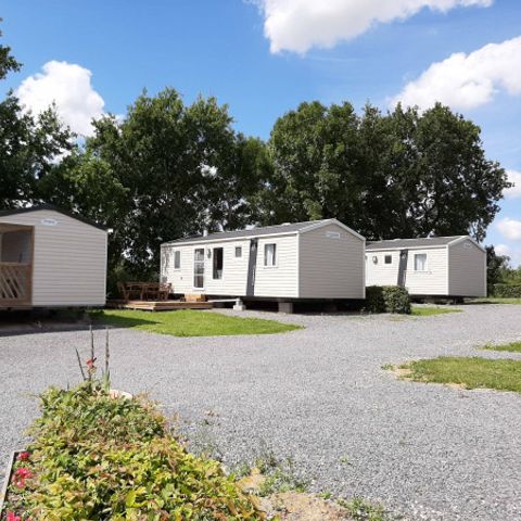 Stacaravan 6 personen - 3 kamers Fuchia