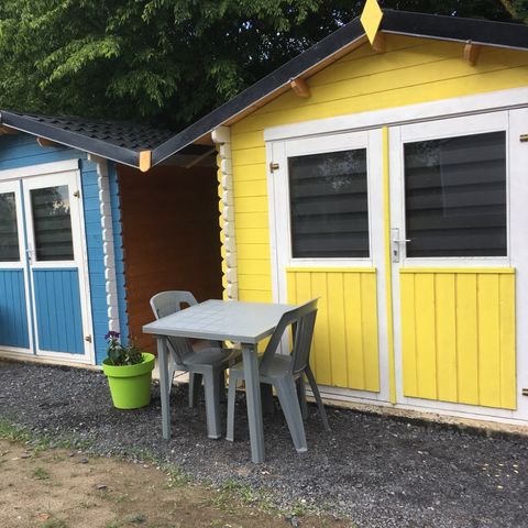 CHALET 2 people - hiker Blue 1 double bed