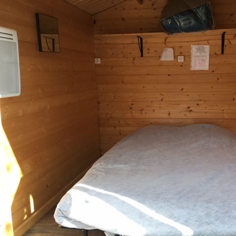 Chalet 2 personen - hiker Blue 1 tweepersoonsbed